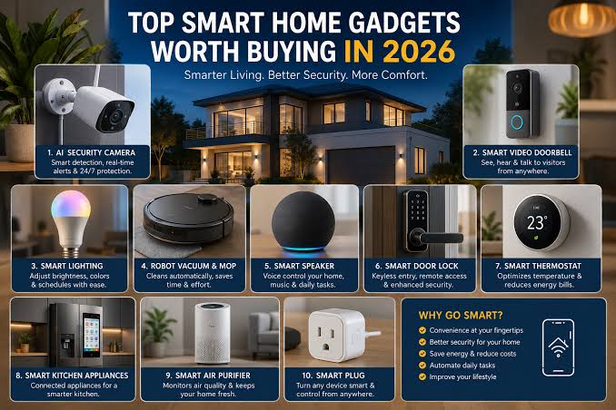 Top Smart Home Devices Worth Buying in 2026