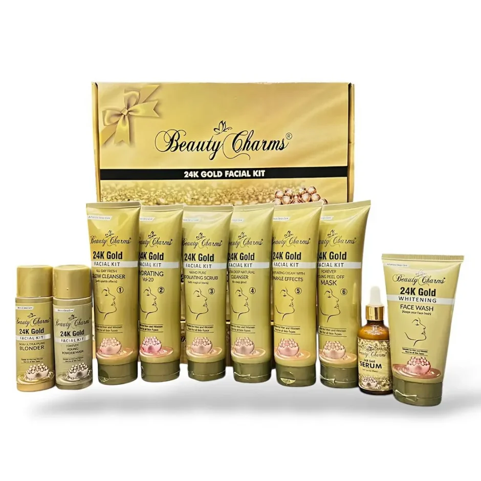 Professional 24K Gold Whitening Facial Kit - 2