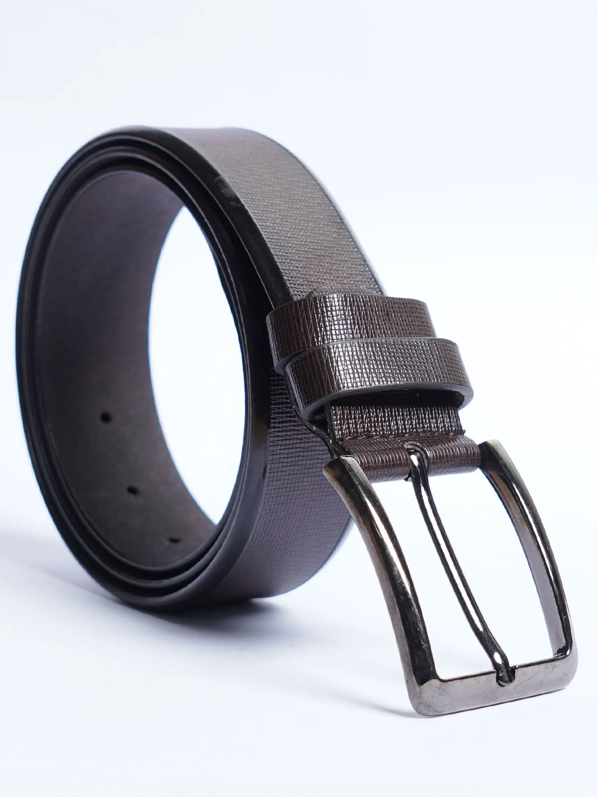 Dark Brown Leather Belt (BELT-870)