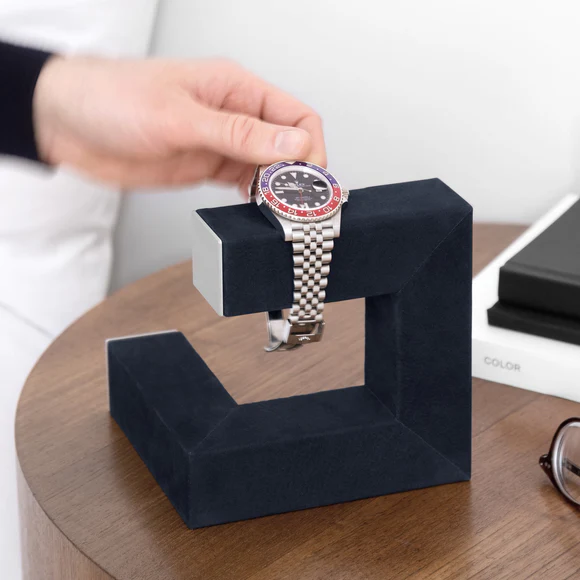 Hudson 1 Watch Stand Navy Blue - 3