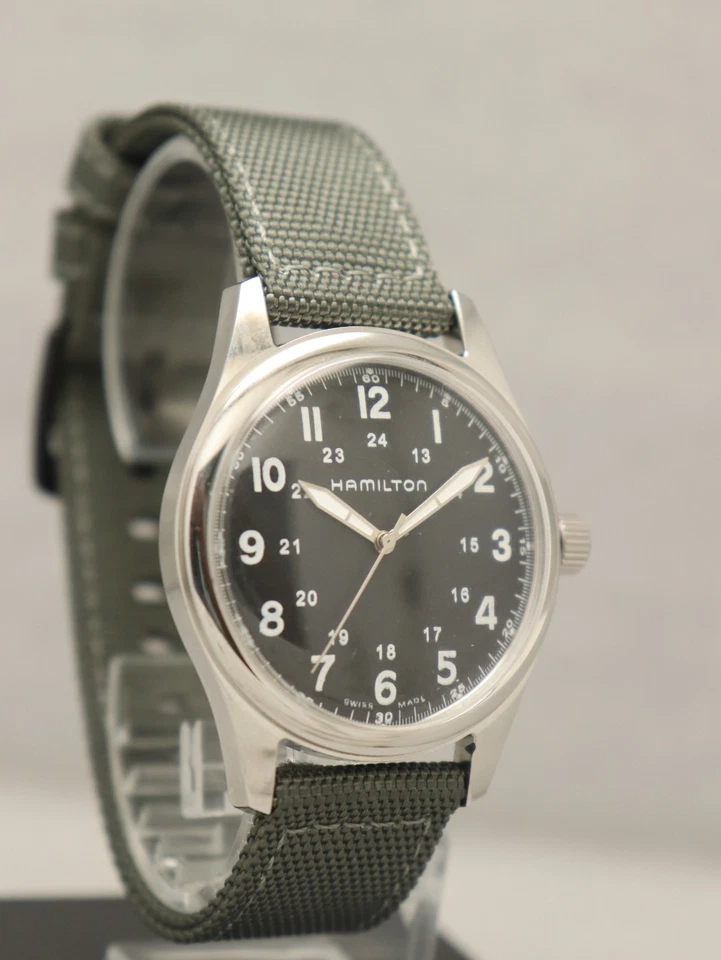 Vintage Hamilton 40 mm Manual Winding Swiss Movement Men's Watch.