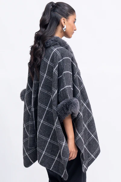 Ladies Cape Shawl - 3