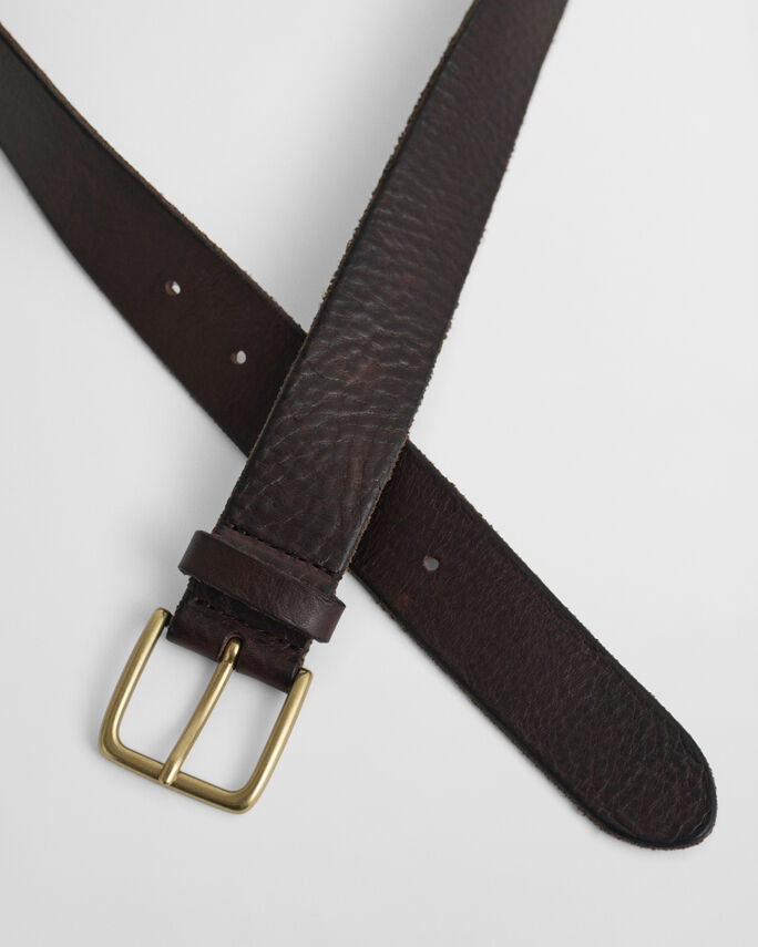 Tumbled Leather Belt - 2