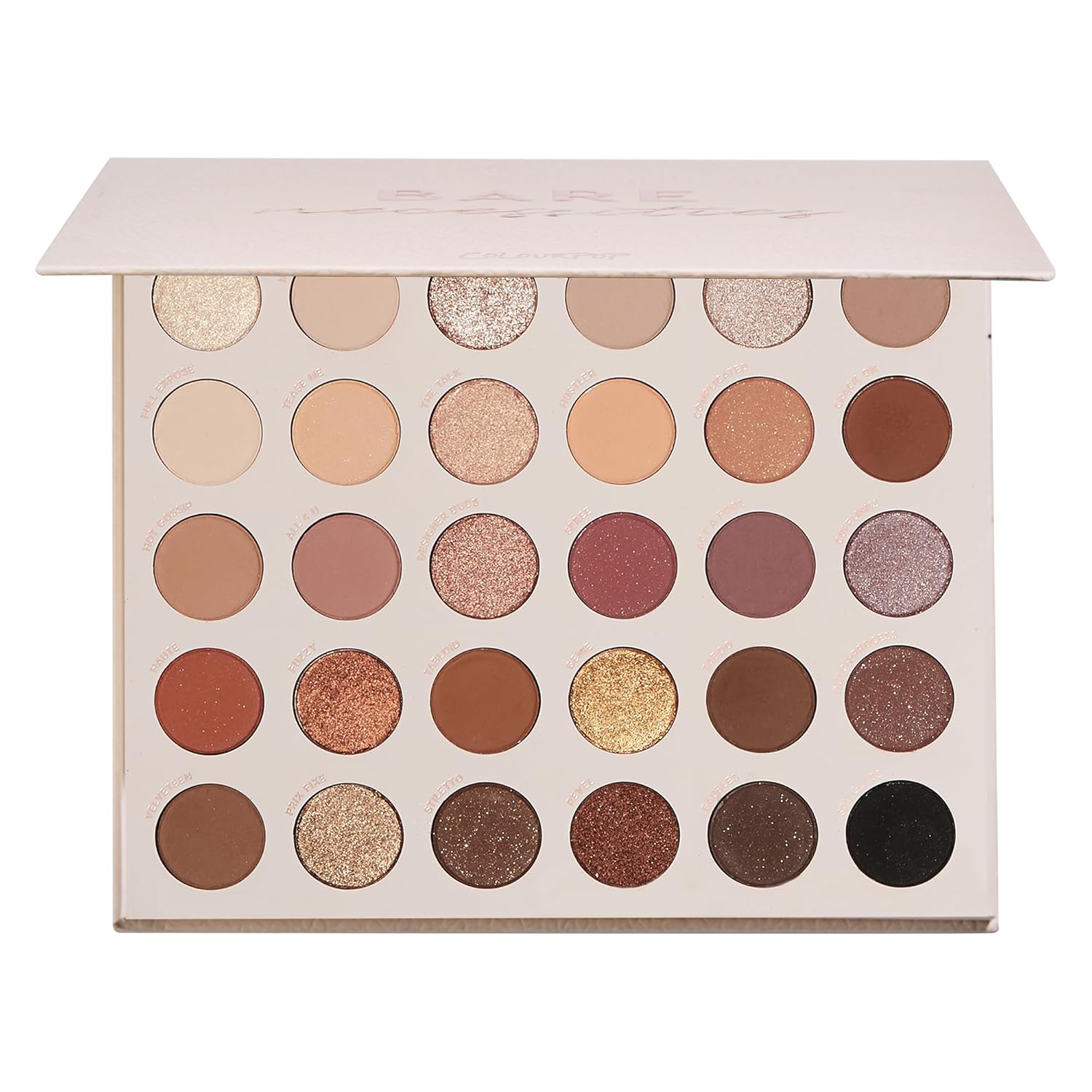 ColourPop Eyeshadow Palette - Eye Makeup Palette with Matte, Metallic, Matte Sparkle & Glitter Finishes - High-Pigment Eye Makeup with a Long-Wearing Formula
