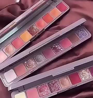 Pearly Matte Glitter, Waterproof & Long-Lasting, Galaxy Makeup Palette - 3