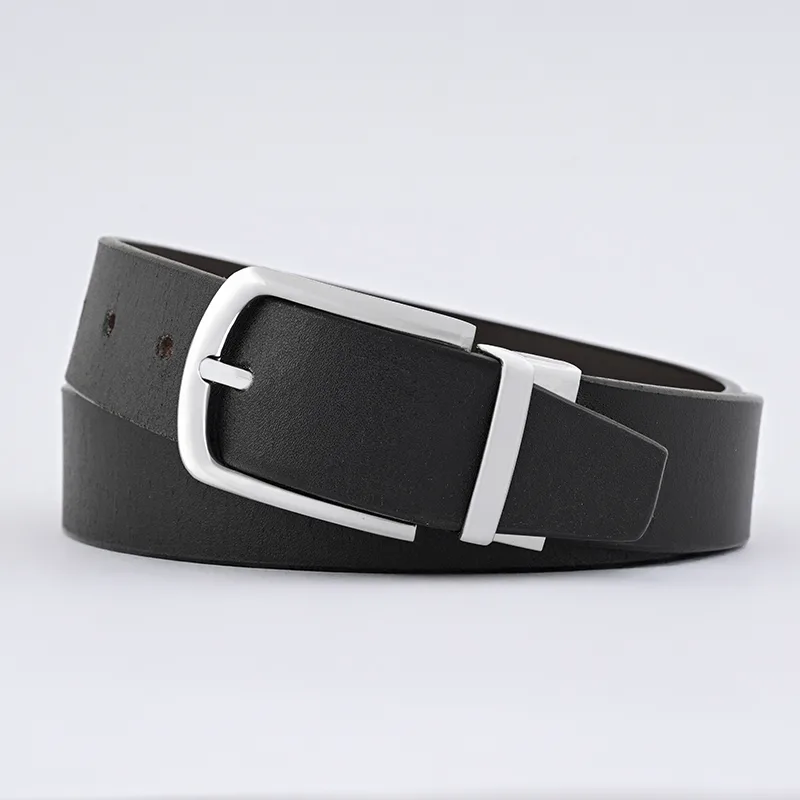 2-in-1 Reversible Leather Belt - 2