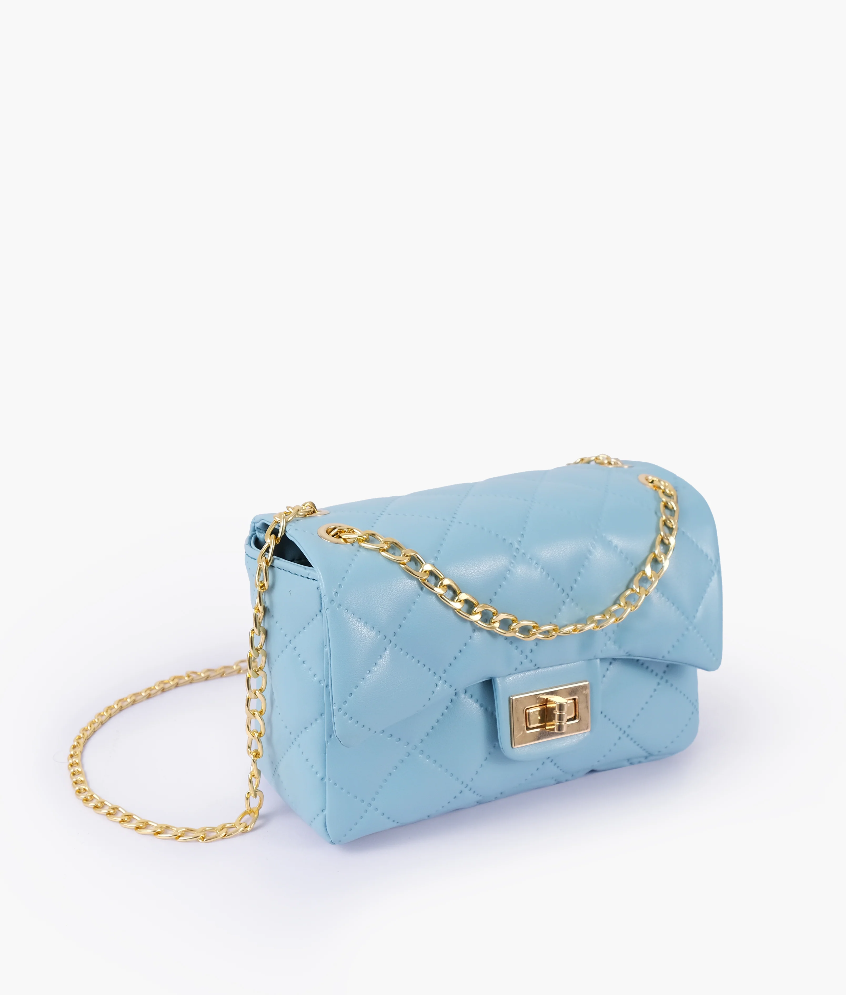 Stylish Mini Crossbody-876 Sky Blue