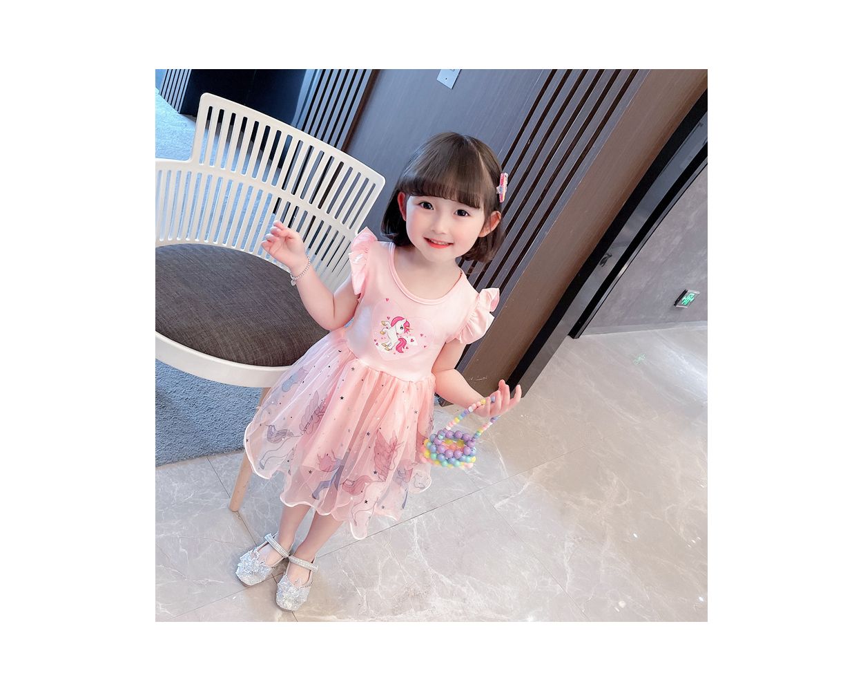 Stylish Barbie Frock For Girls - 3