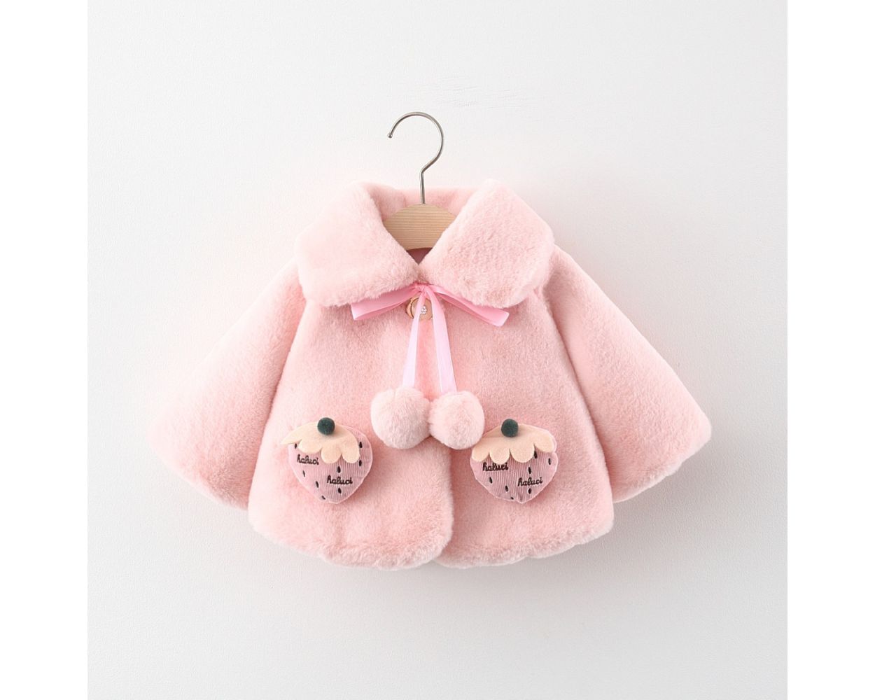 Awesome Cute Hearts Pink Winter Jacket Infant