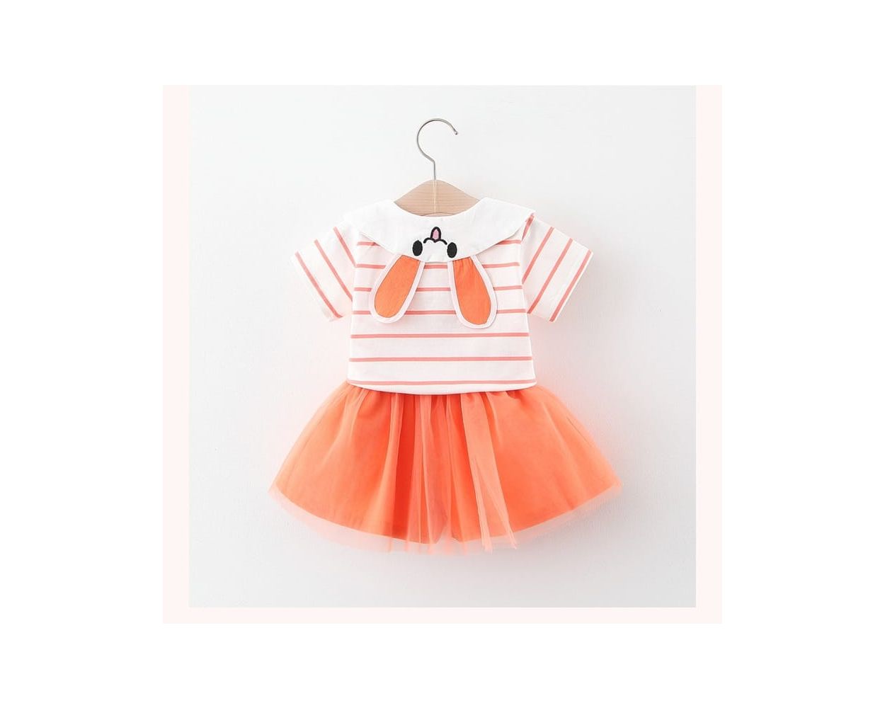 Charming pink baby dress - 2