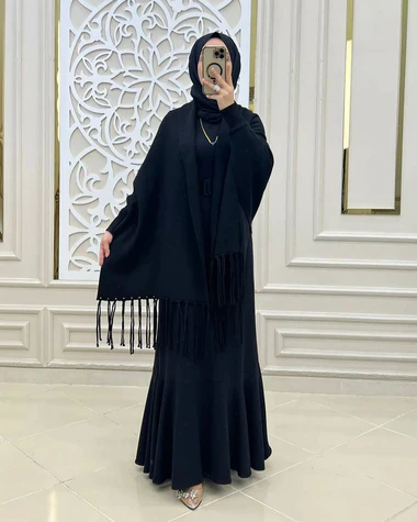 Ch 498 Saimwear Free Flow Fleece Poncho