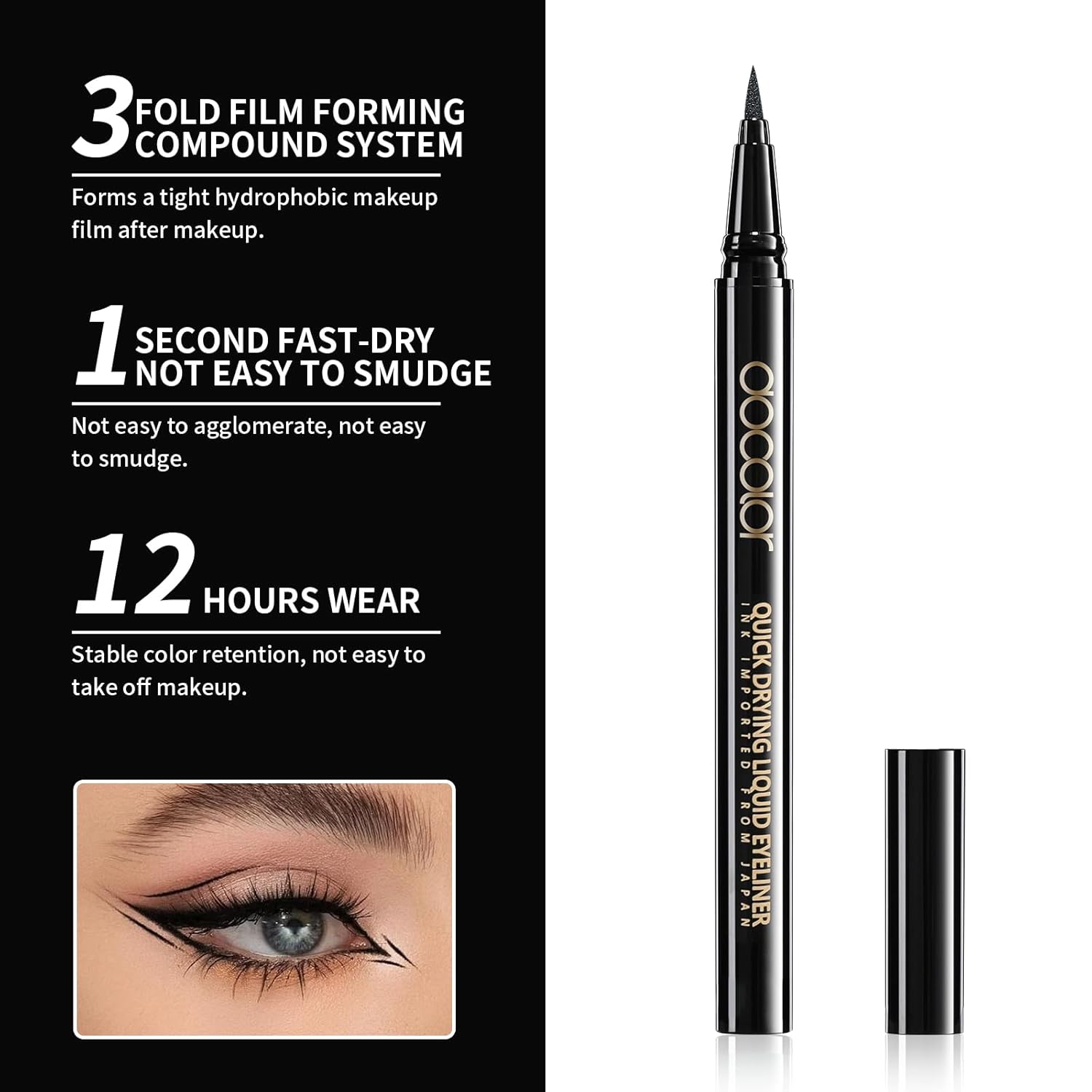 Liquid Eye Liner Pencil for Women - 4