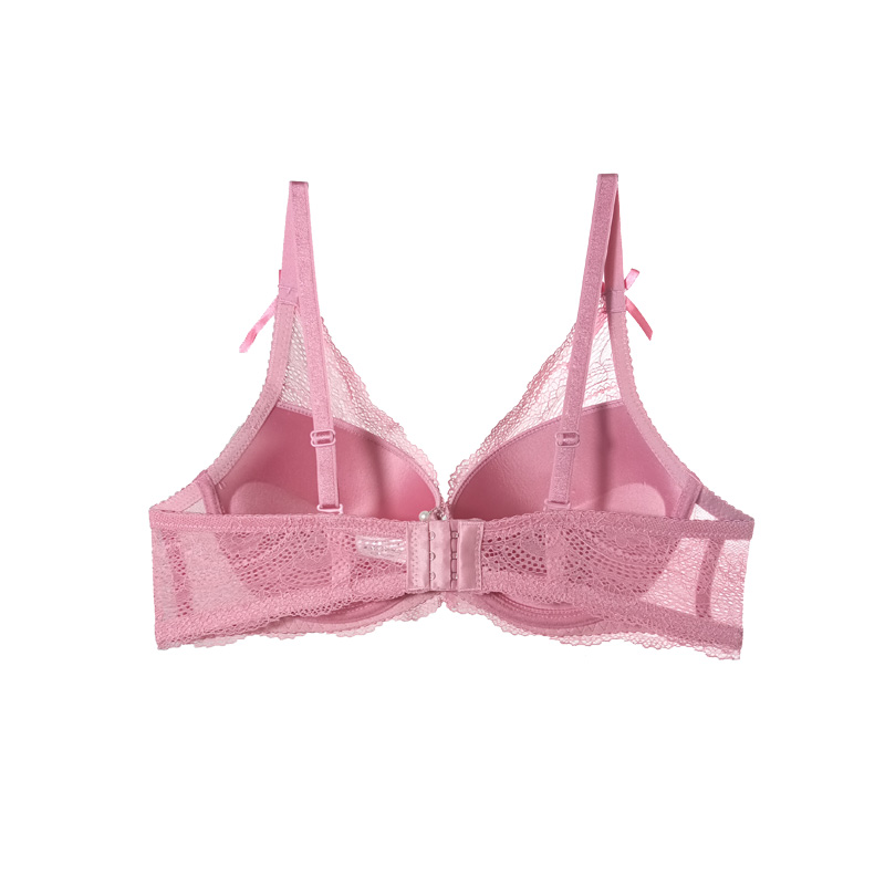 Undrewire Padded Bra Set With Lace Panty - 2