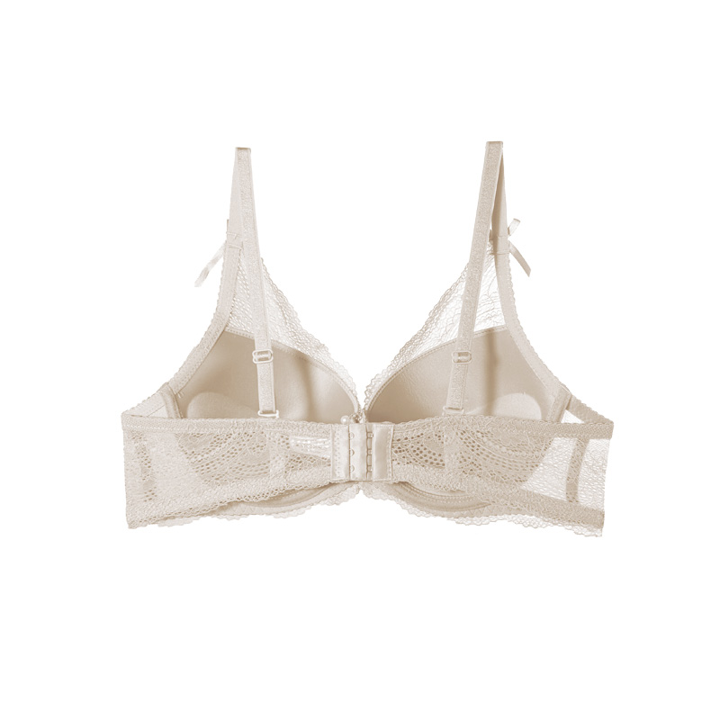 Undrewire Padded Bra Set With Lace Panty - 3
