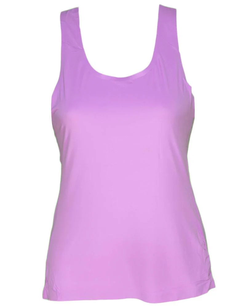 Plain Fancy Camisole For Women - Pink Color - 184 - 2