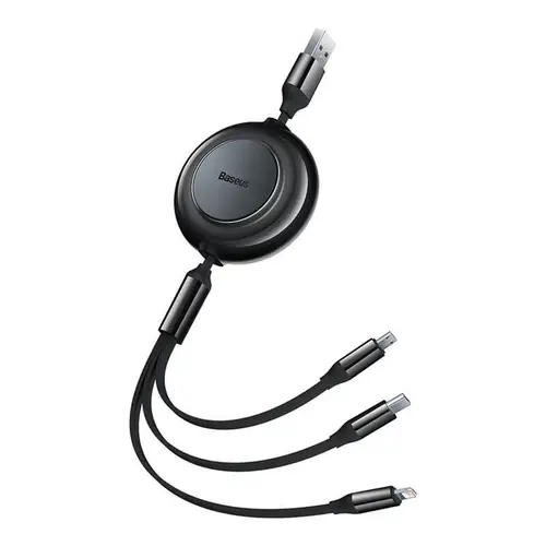 Baseus Bright Mirror 2 Series Retractable 3-in-1 Fast Charging Cable - 3