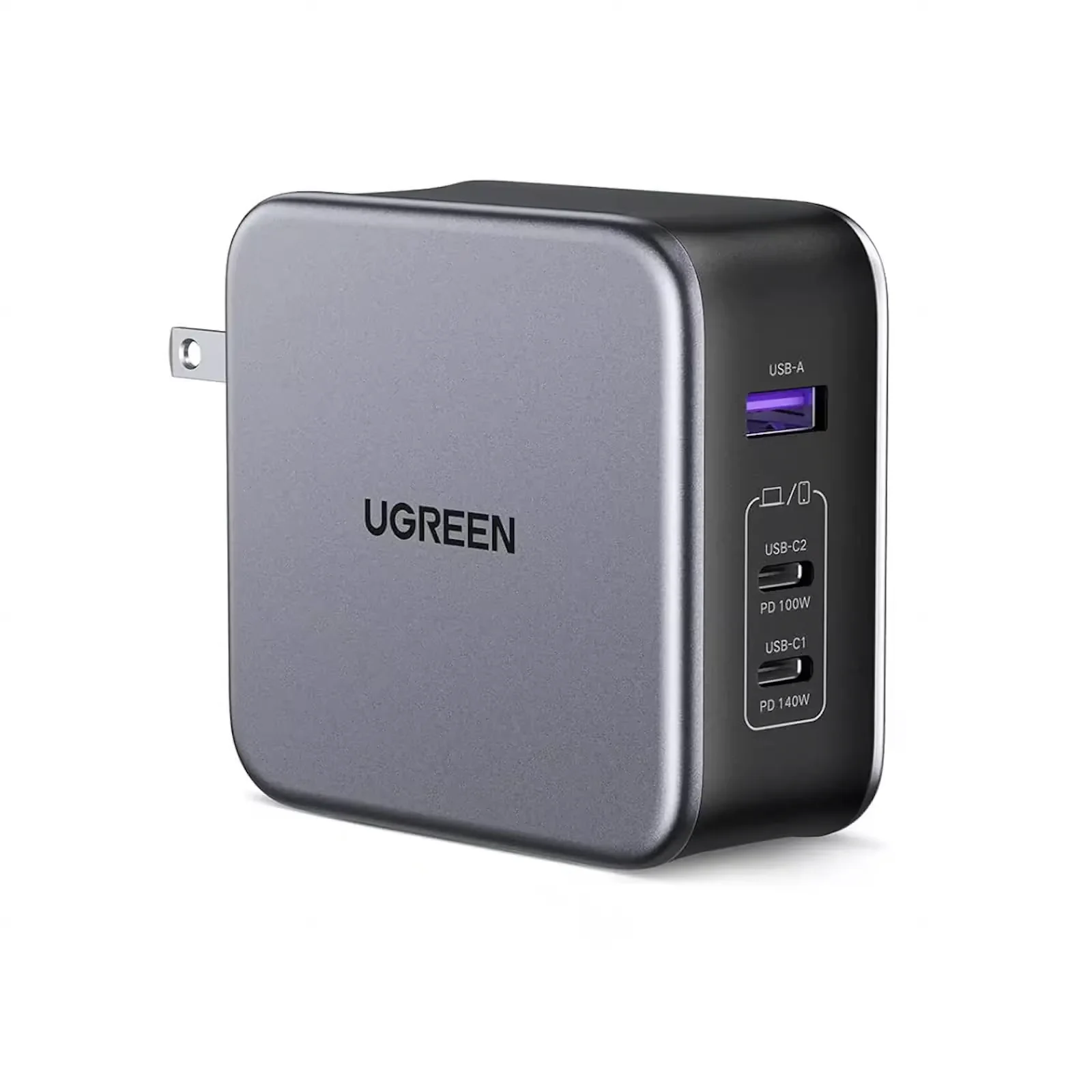 UGREEN Nexode 140W USB-C GaN Charger-3 Ports Wall Charger – 90548