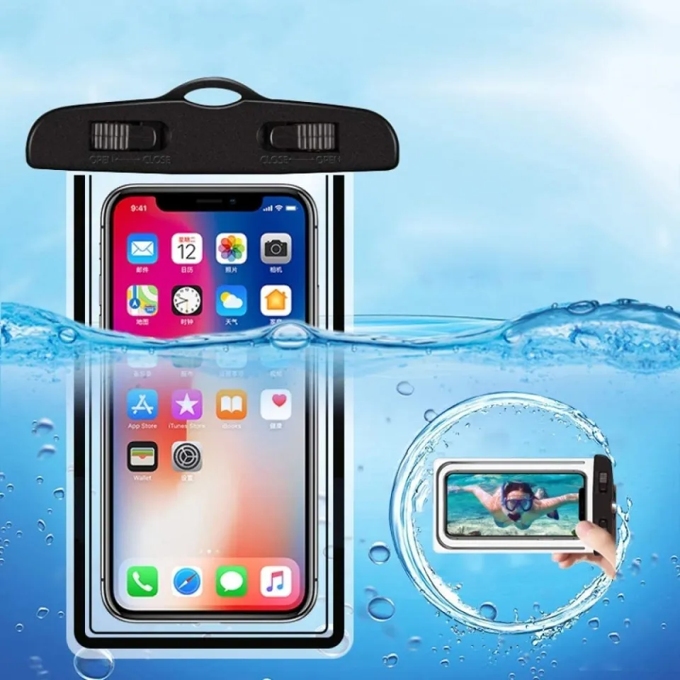Universal Waterproof Mobile Pouch Case for All IOS and Android - Water Proof Cover Bag Mobile Phone Protector