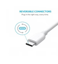 Anker PowerLine 3ft USB-C to USB 3.0 - WHITE - 2