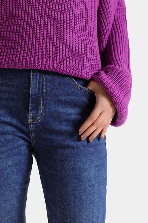 Mini Flared Jeans - 4