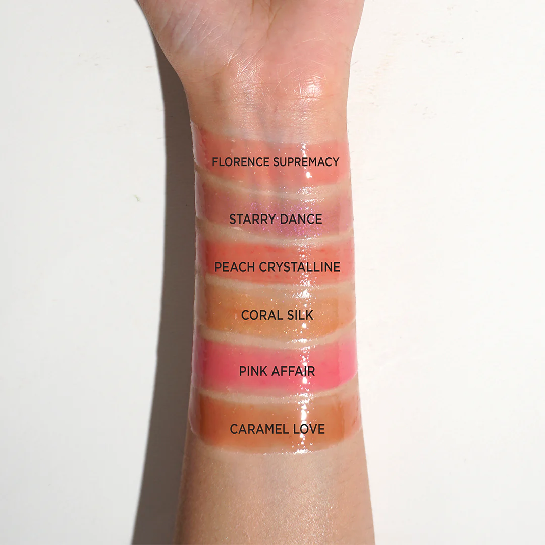Florence V.02 Lip Gloss - 02 Peach Crystalline - 2