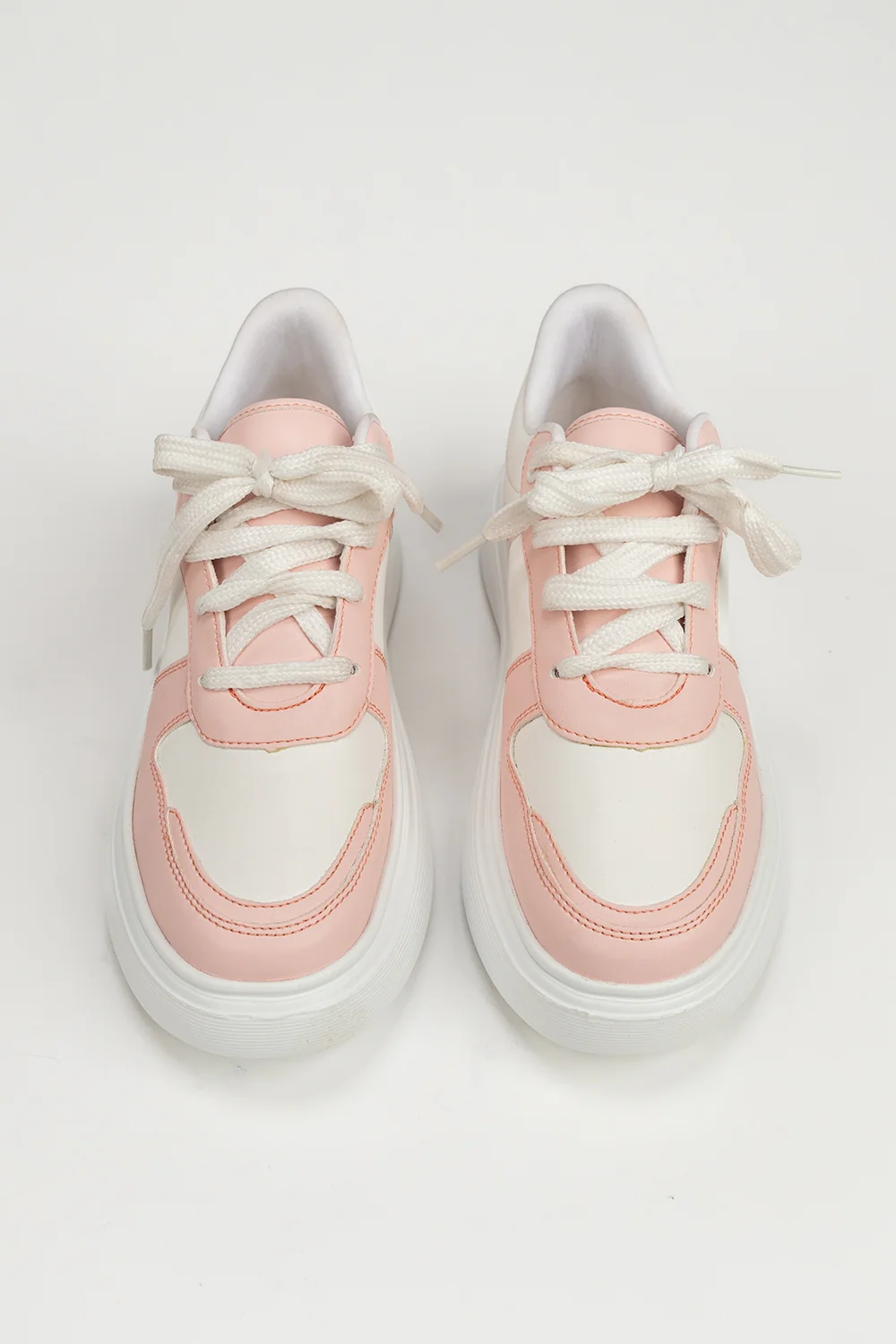Women Pink White Jogger IWW-JGR24-002 - 2