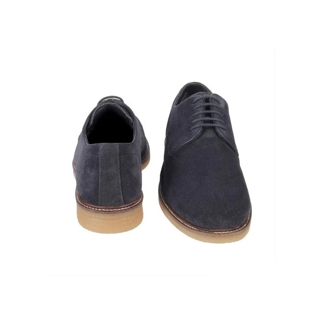 Men Navy-Blue Casual Lace Up - 3