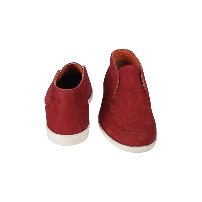 Men Red Casual Loafers - 3