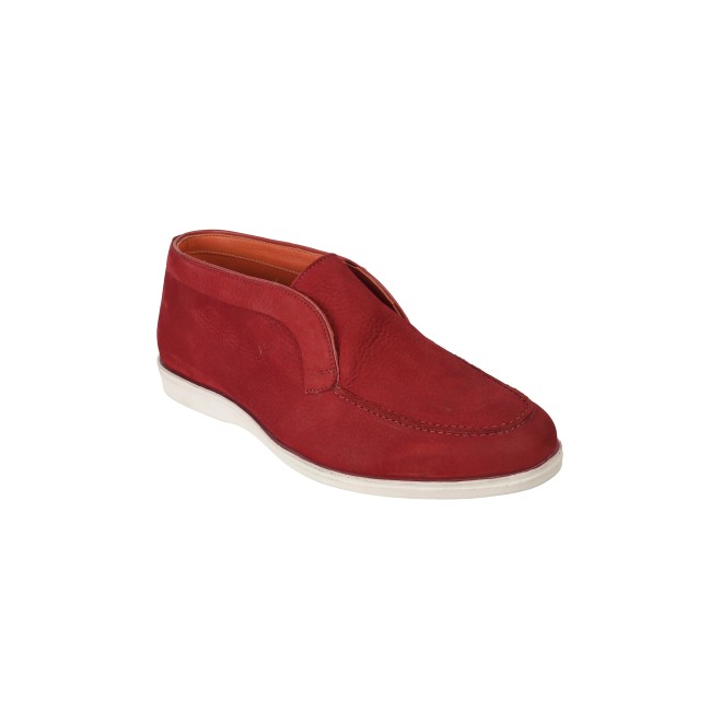 Men Red Casual Loafers - 4