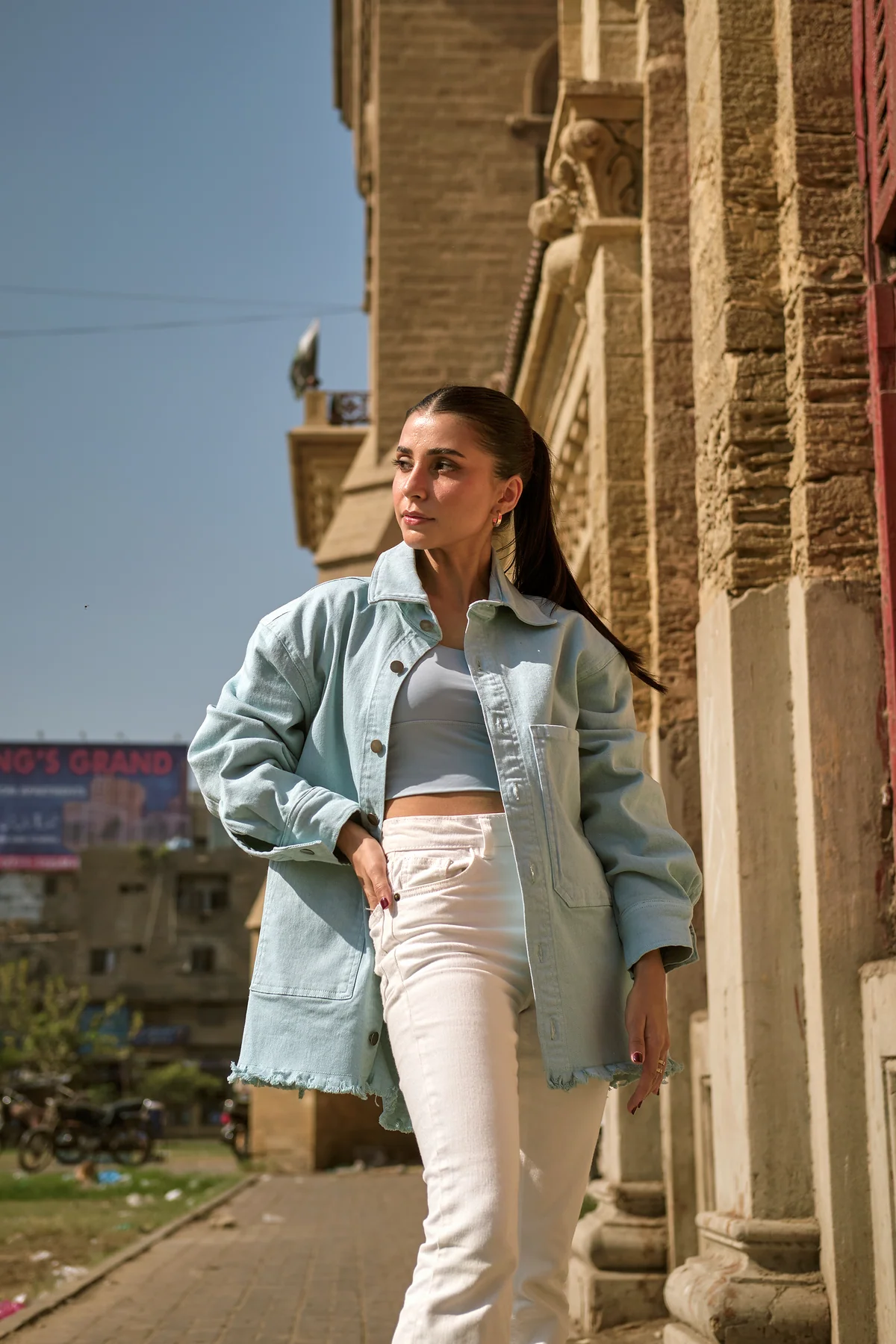 Teal Shacket - 2