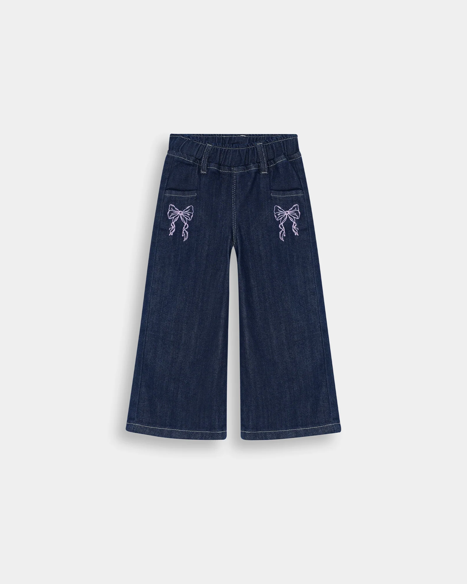 Girls Flared Denim