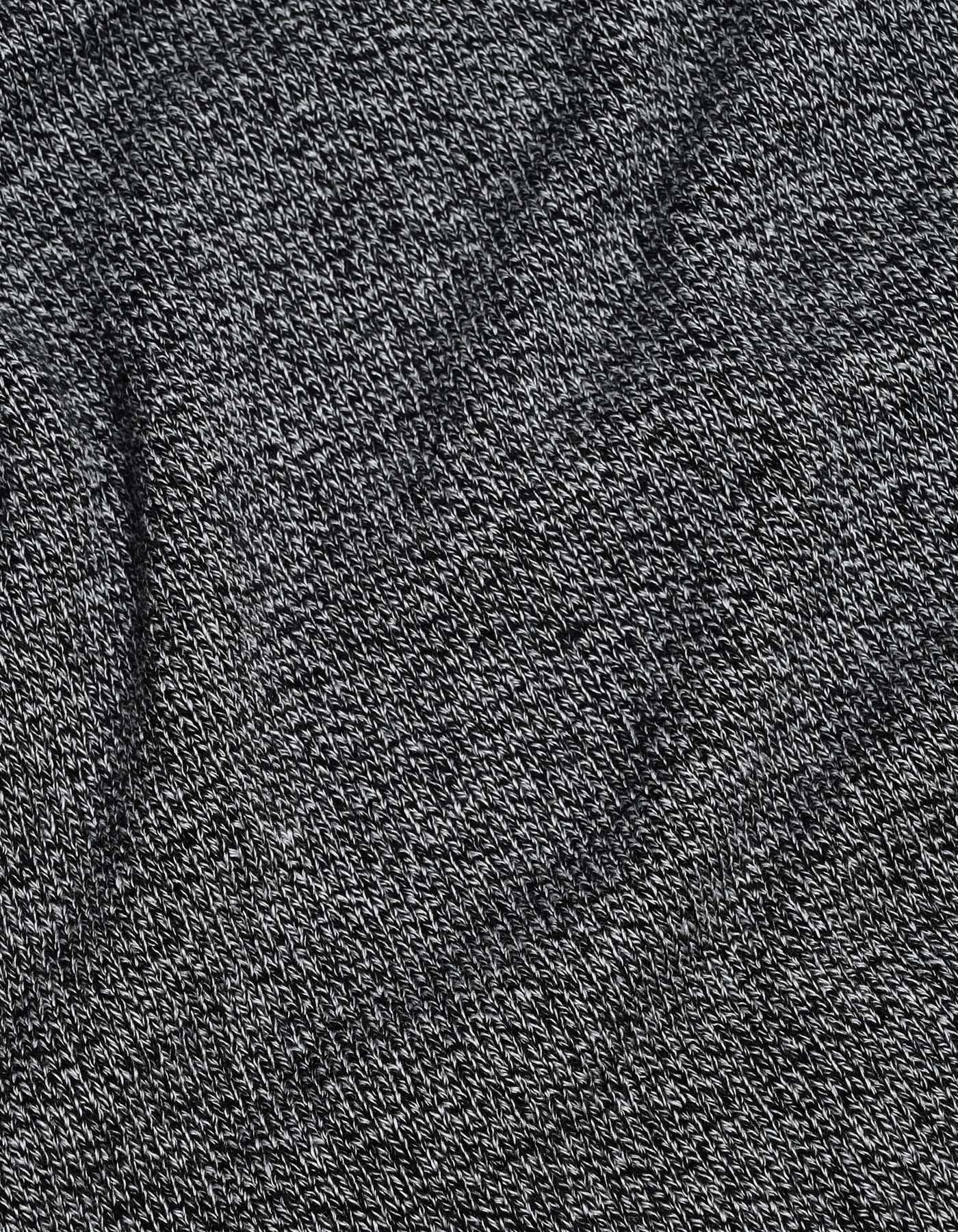 Black Dotted Crew Neck Sweater - 4