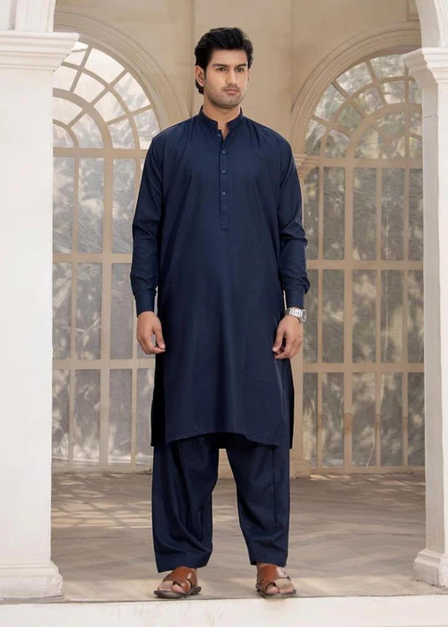 Premium Cotton - Navy Blue - 2
