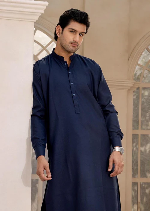 Premium Cotton - Navy Blue - 4