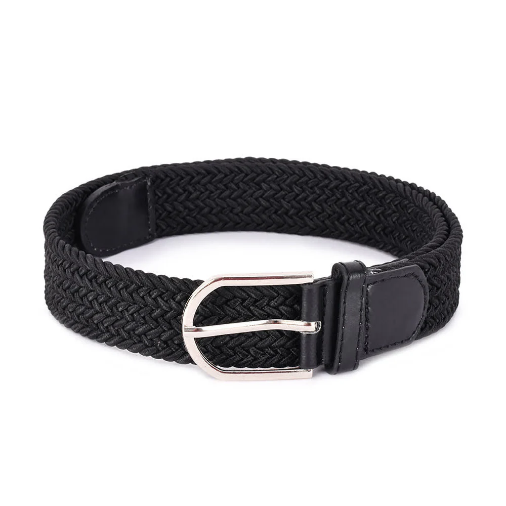 Black Canvas Belt
