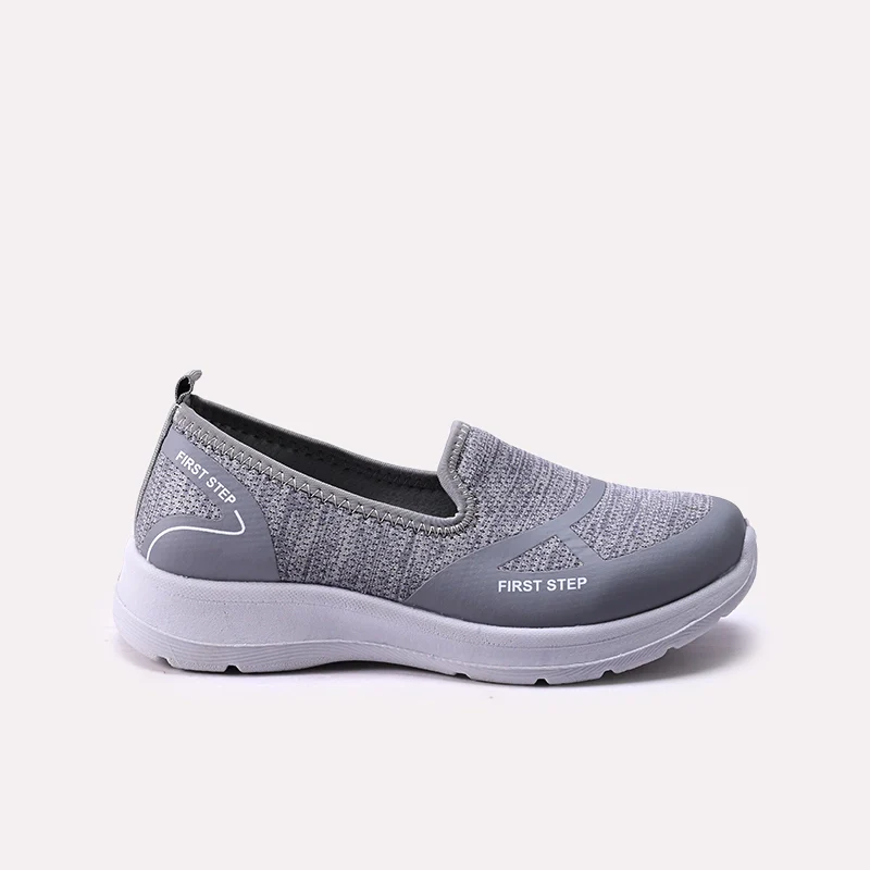 Women Sneaker Shoes Grey - 2