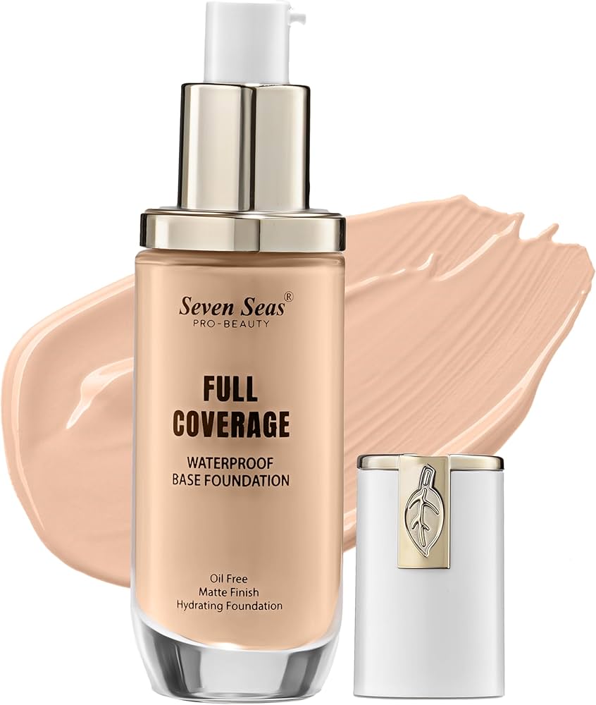 Seven Seas Matte Finish Full Coverage Waterproof Foundation
