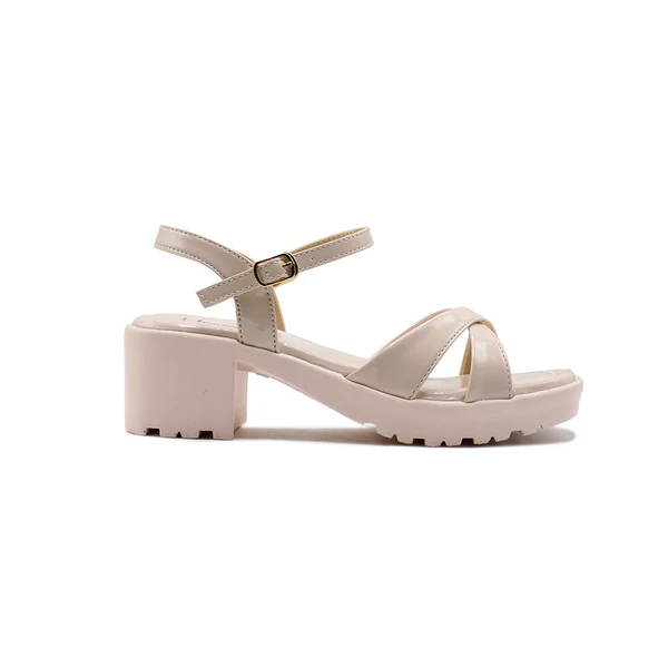 Cream Formal Sandal for Women – Elegant Party Wear - 2