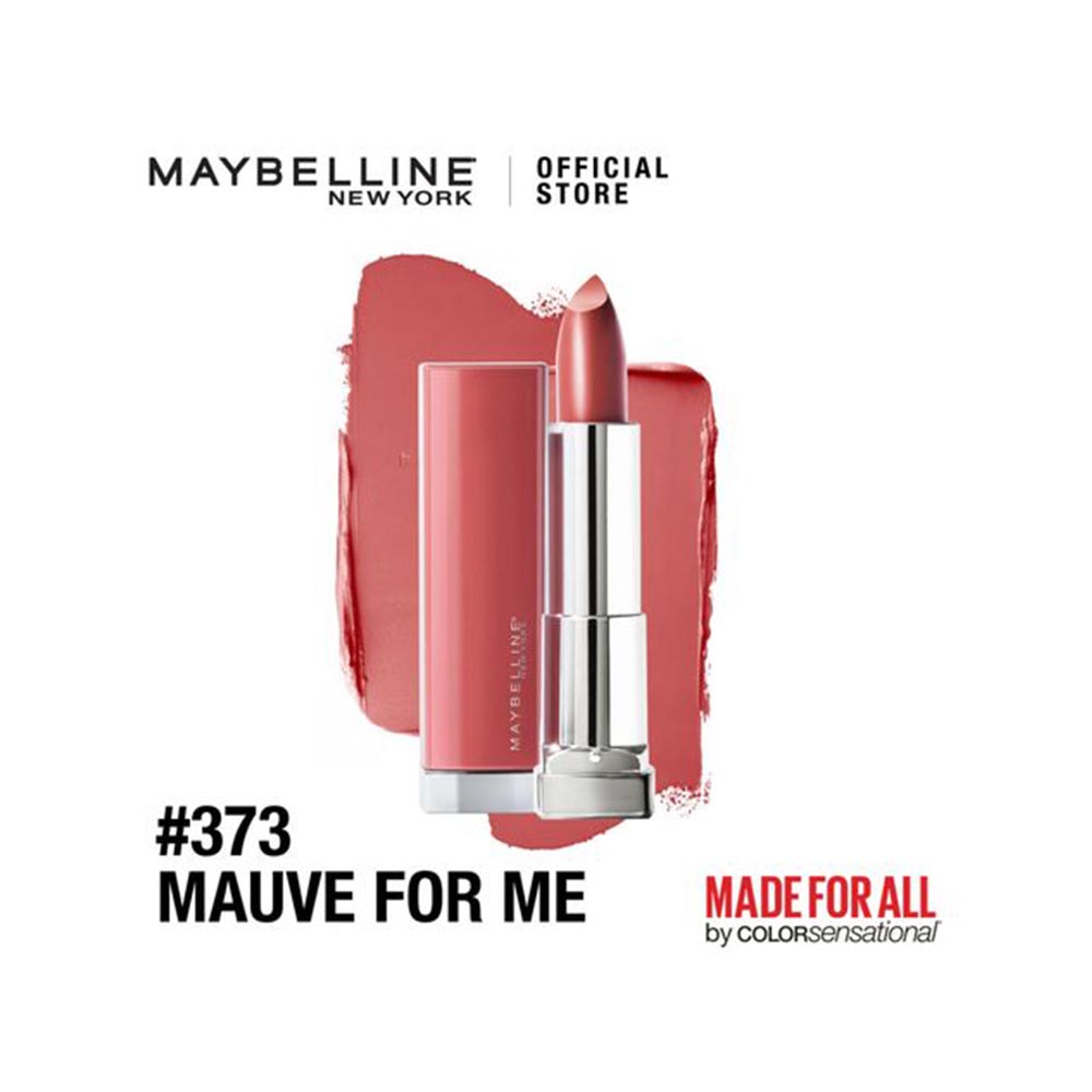 Maybelline, Color Sensational, Made For All Lipstick, 373 Mauve for Me, - 2