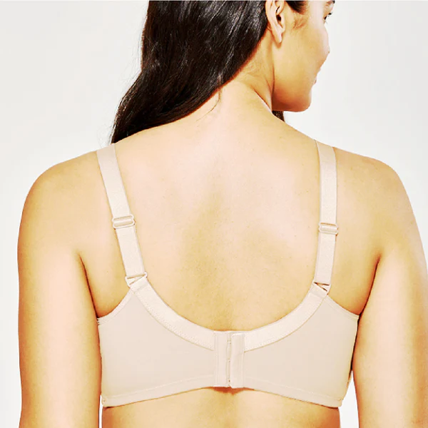 Full coverage Non Padded seamless embroidered Bra - 2