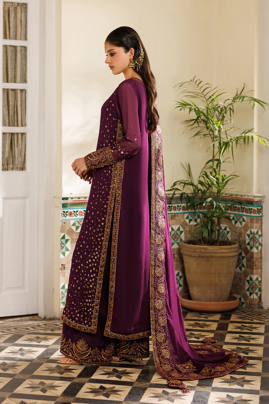 CC Premium Embroidered Chiffon - 2