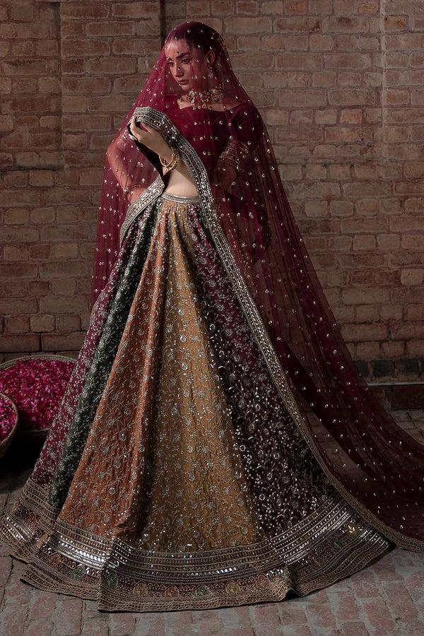 Premium Raw Silk Embroidered Unstitched 3 Piece Suit - 2