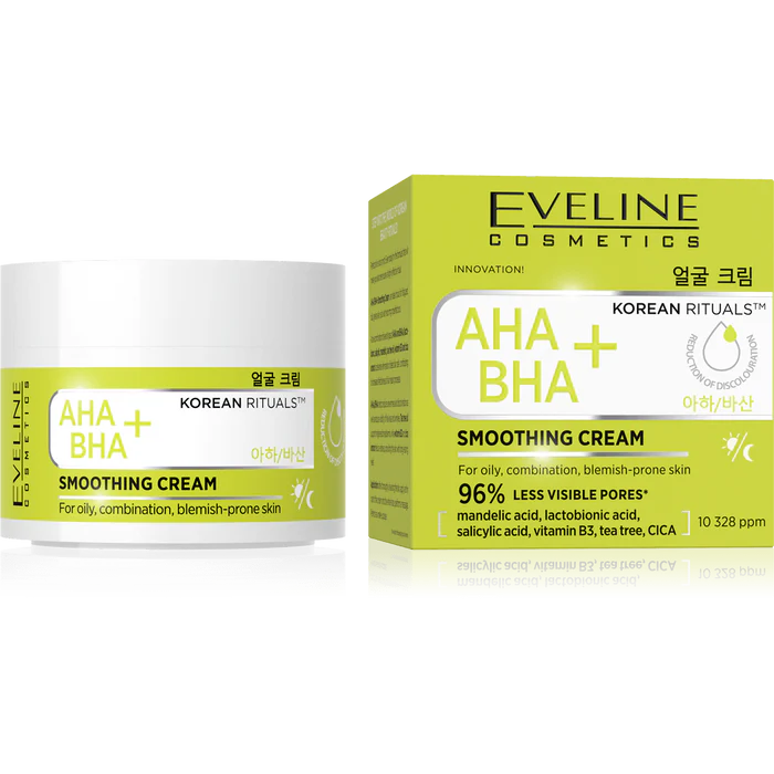 Eveline Korean Rituals AHA BHA + Smoothing Cream
