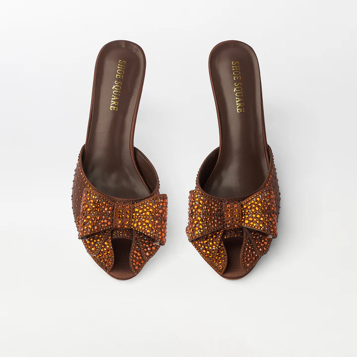 Embellished High Heel Sandals - CH323 - 2
