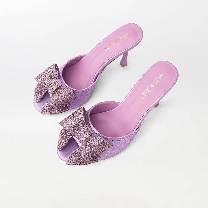 Embellished High Heel Sandals - CH324 - 2
