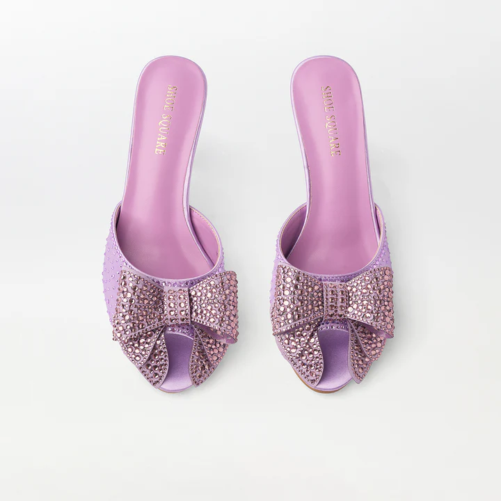 Embellished High Heel Sandals - CH324 - 3