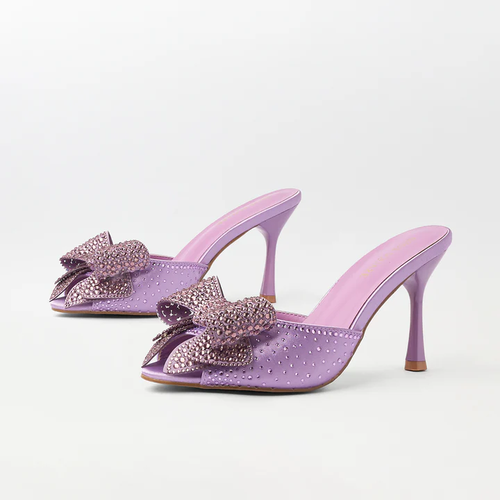 Embellished High Heel Sandals - CH324 - 4