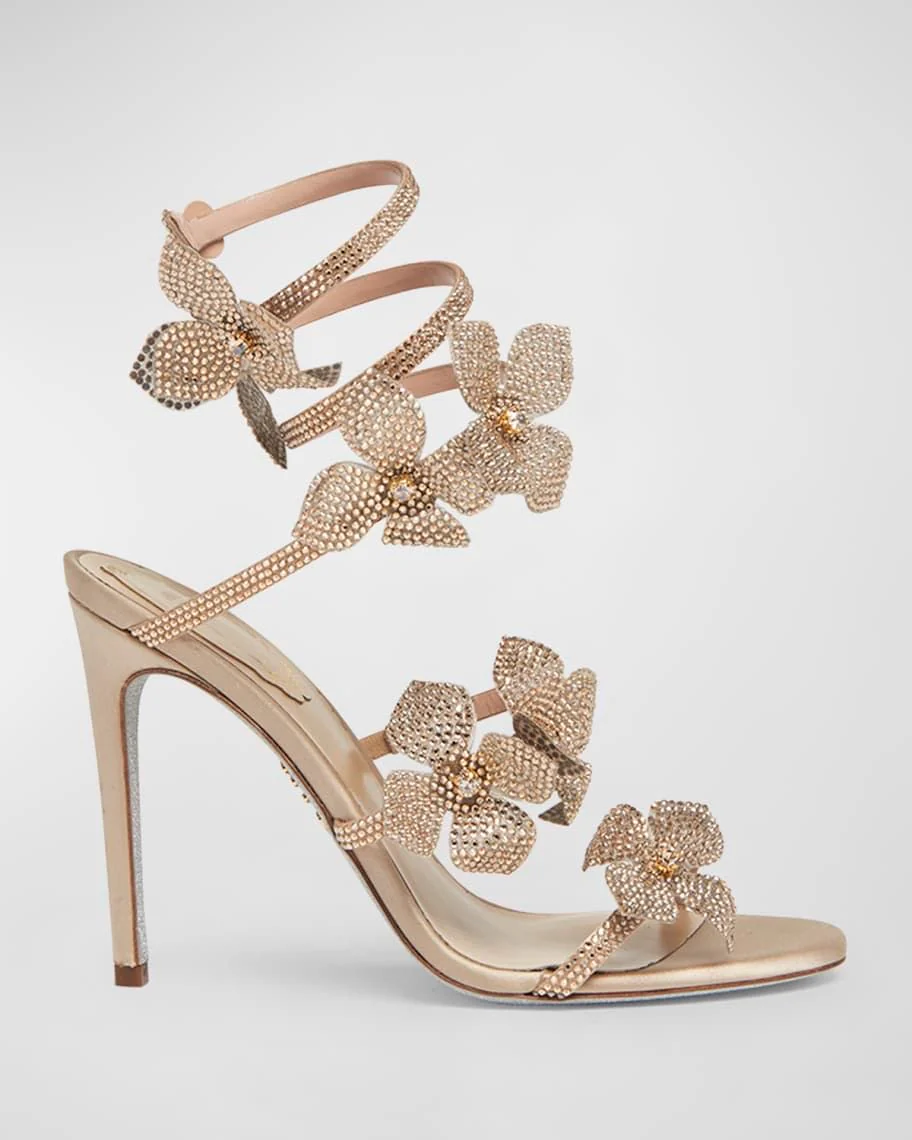 Jewelled Flower heels - 3