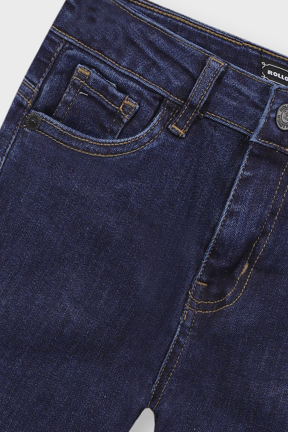 Boys Blue Straight Cut Denim Jeans - 2