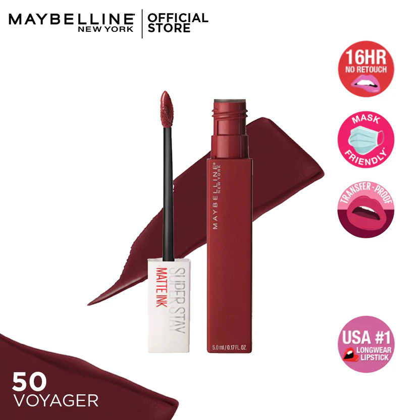 Maybelline - Superstay Matte Ink Liquid Lipstick - 50 Voyager